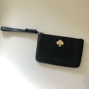 Kate Spade 100% leather wristlet